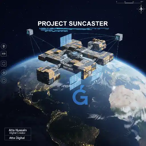 Exploring AI Data Centers Beyond Earth by Atta Hussain Digital Creator 