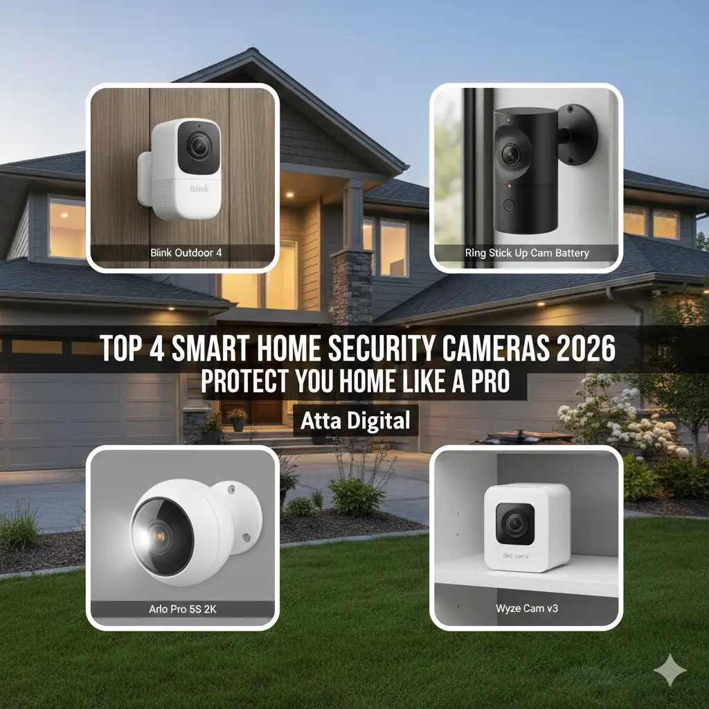 Best Smart Home Security Cameras 2026 for US and UK Homes